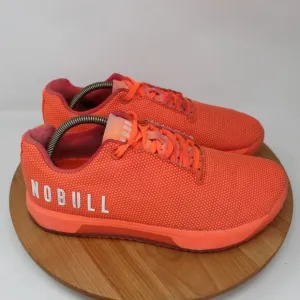 Nobull Shoes Men 11 Outwork Edge Sneaker Neon Coral Gym Crossfit Workout Comfort