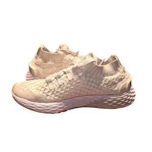 NoBull White All Day Knit Trainer Sneakers Mens 4.5 Womens 6 Shoes NOBULL