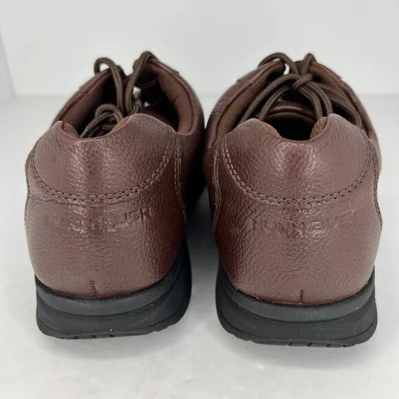 Nunn Bush Mens 85694-247 Brown Leather Comfort Gel Oxford Size 11 M Dress Shoes