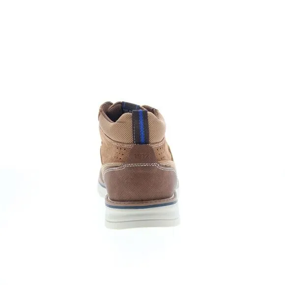 Nunn Bush Mens Luxor Plain Toe Chukka Brown Boots (NWT)