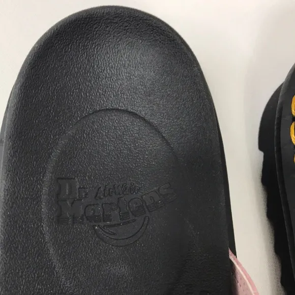 NWOT Dr. Martens Blaire Pink Slide Sandals