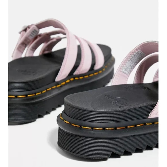 NWOT Dr. Martens Blaire Pink Slide Sandals
