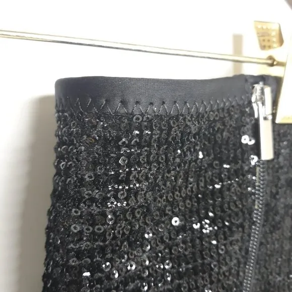 NWOT Eloquii Sequin Amelia Over the Knee Black Heeled Boots 12W