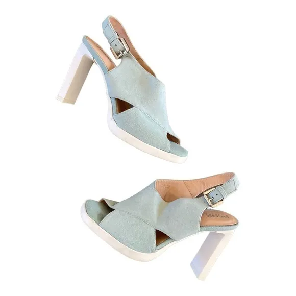 NWOT Geox Jenieve D Open Toe Dress Sandals sz 36