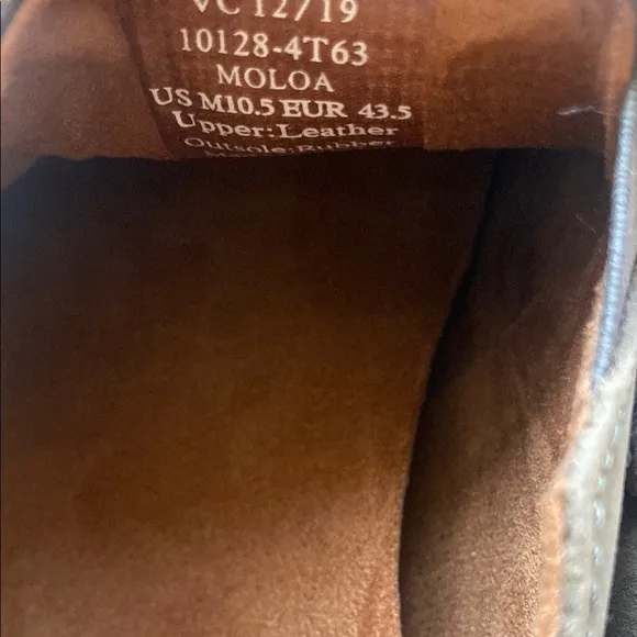 NWOT Olukai Moloa Men's Brown Leather Slip-On Shoes