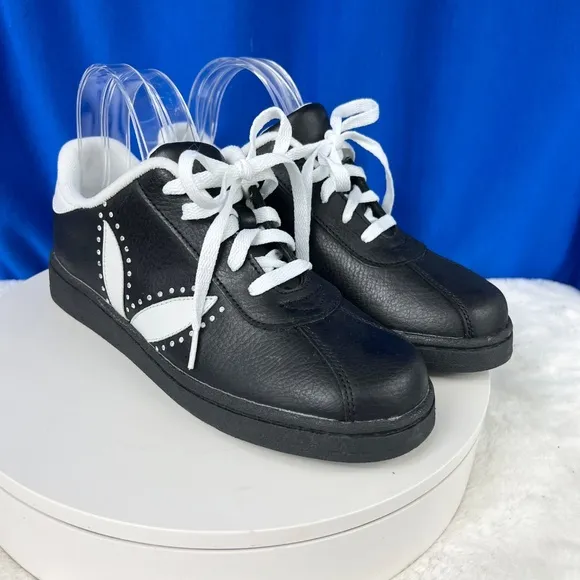 NWOT • RARE |•PLAYBOY🐰•| Black White Bunny Ear Logo Sneakers Women's Size 9