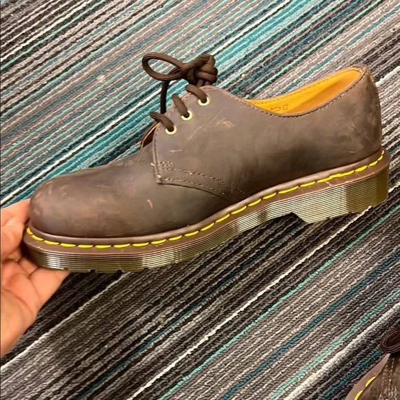NWOTS Dr. Martens Brown Leather Men's Shoes