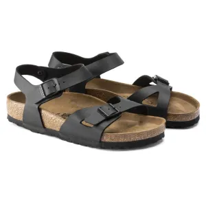 NWT Birkenstock Rio BS Black Sandals-Euro Size 37, US Size 6