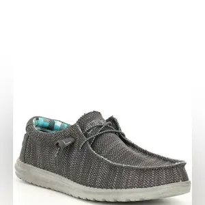NWT Hey Dude Wally Sox Charcoal Mens Sz 11
