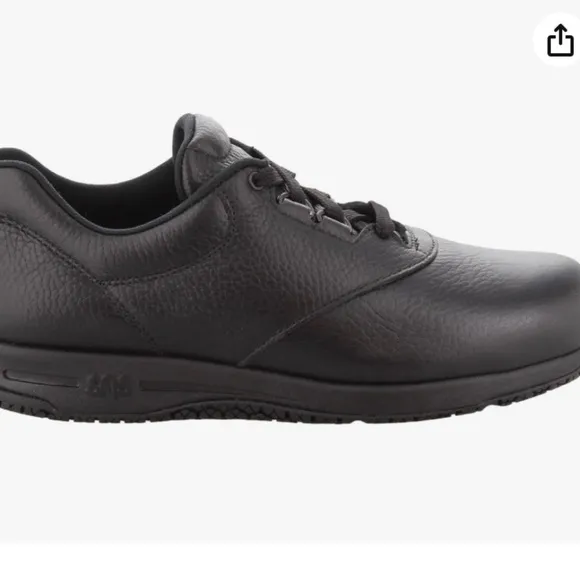 NWT NIB SAS Liberty Oxford Black Leather Shoes Sneakers Made in USA 8N Orthotic