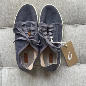 NWT Olukai Pehuea Li Women’s Slip On Sneakers Gray