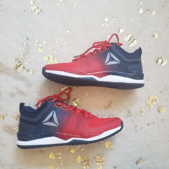 NWT Reebok JJ 1 SB Junior 5.5 Red Blue Tennis Shoe