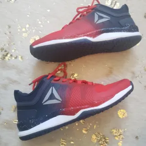 NWT Reebok JJ 1 SB Junior 5.5 Red Blue Tennis Shoe