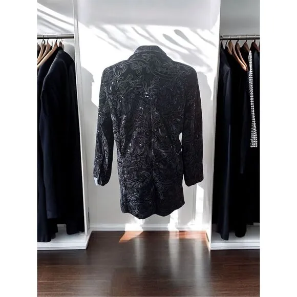 NWT Roaman's Women's Plus Size Statement Sequin Blazer - Size 18W  ***Item: 0548