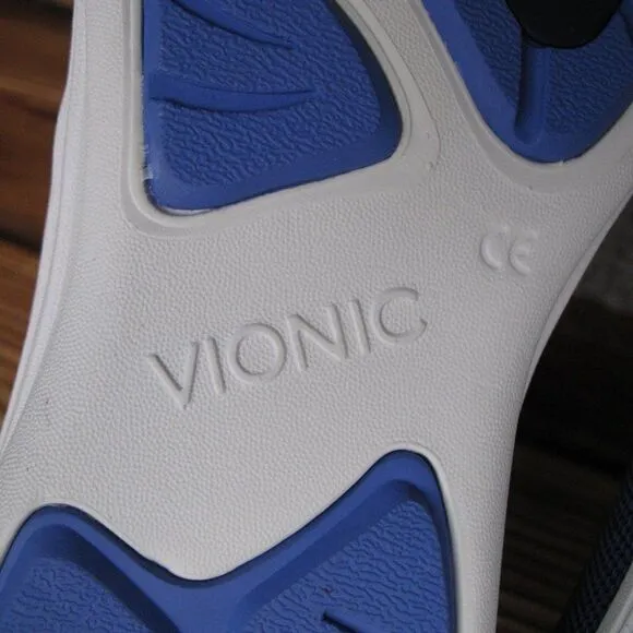 NWT Vionic Agile Opal Blue Mary Jane Sneaker Shoes