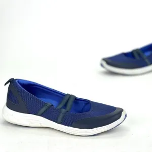 NWT Vionic Agile Opal Blue Mary Jane Sneaker Shoes