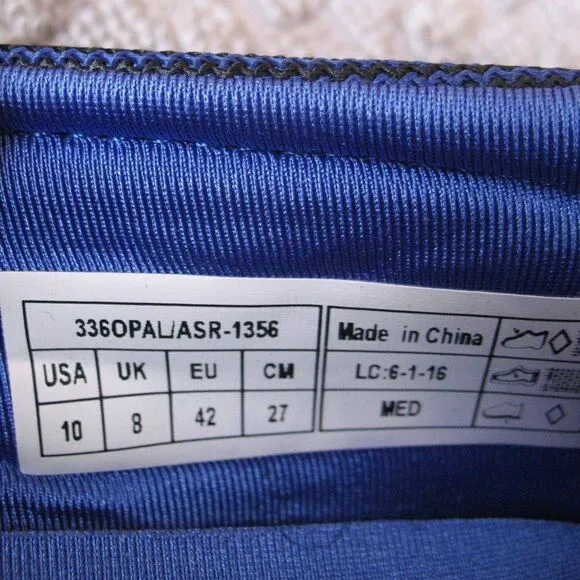 NWT Vionic Agile Opal Blue Mary Jane Sneaker Shoes