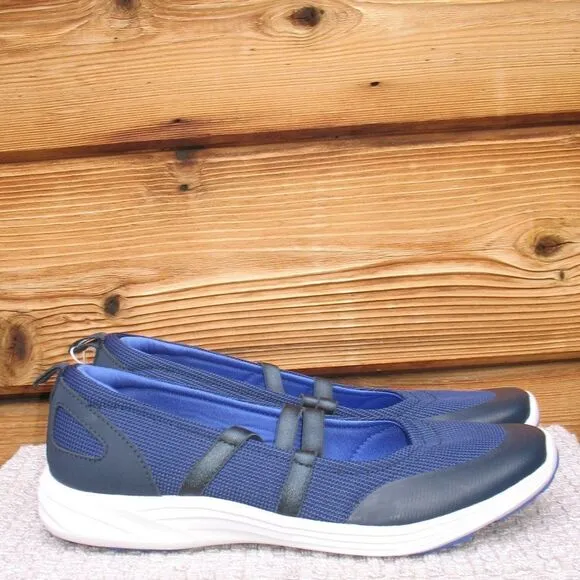 NWT Vionic Agile Opal Blue Mary Jane Sneaker Shoes