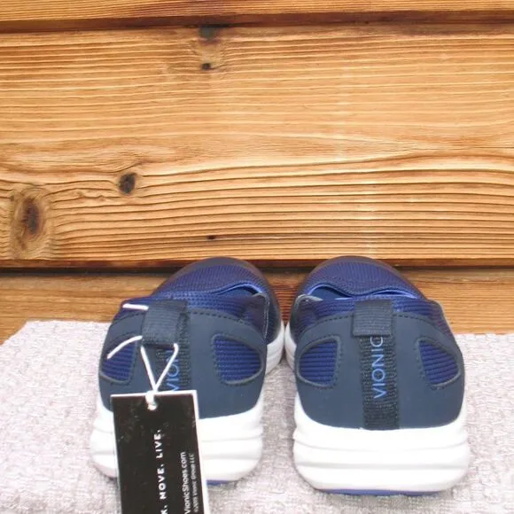 NWT Vionic Agile Opal Blue Mary Jane Sneaker Shoes