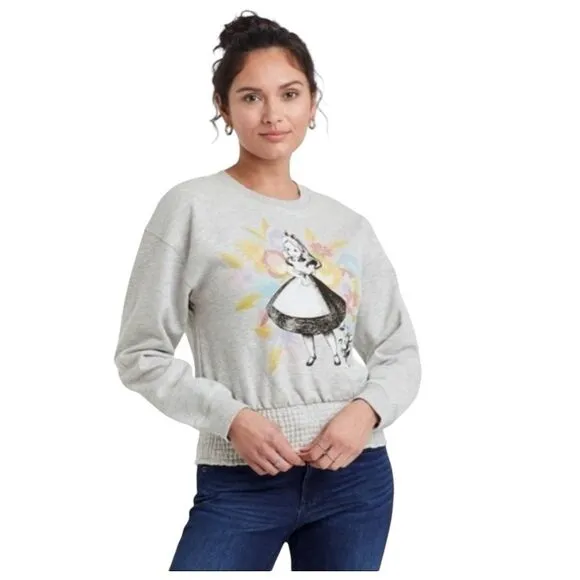 NWT Women's Disney Alice and Wonderland Sweatshirt - Size XS  ***Item: 0540