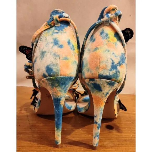 Olivia Miller Athalia Women's Ankle Wrap Heel Sandals New Out of Box Sz 6