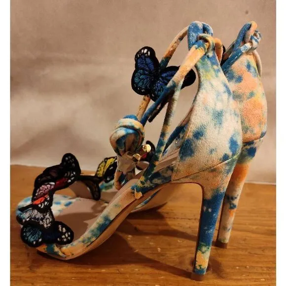 Olivia Miller Athalia Women's Ankle Wrap Heel Sandals New Out of Box Sz 6