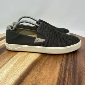 OluKai Lae'ahi Breathable Slip On Casual Shoes Sneakers Men's 9.5 Pavement Gray