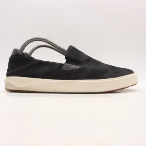 OluKai Lae‘ahi Pa‘i Mens Size 9 Slip-On Sneakers Comfort Shoes Black Camo