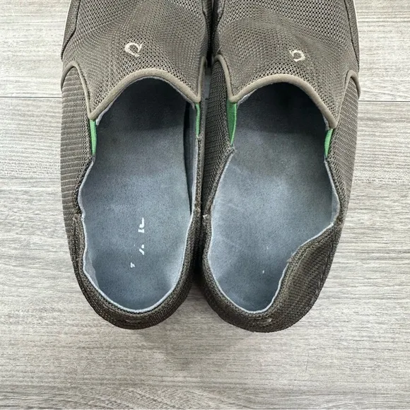 Olukai Nohea Mesh Mens Size 11 Brown Mesh Slip On Casual Shoes Loafers