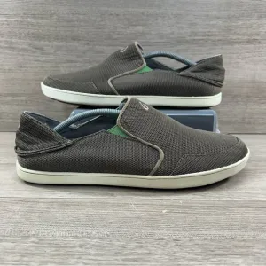 Olukai Nohea Mesh Mens Size 11 Brown Mesh Slip On Casual Shoes Loafers