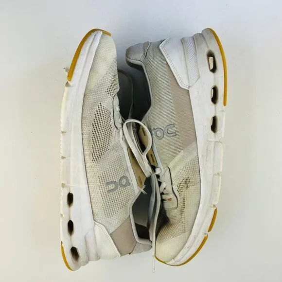 On Cloud Couldrift Running Shoes Womens 8 White Undyed Mesh Sneakers Breathable