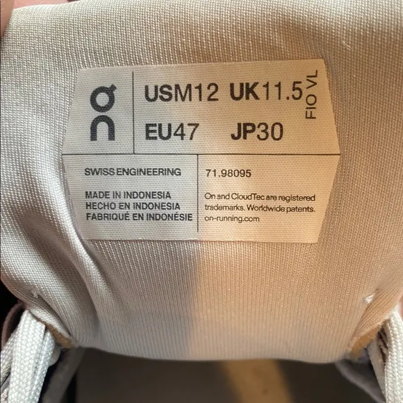 On Running Cloudflyer 4 Athlete Shoes: Size 12