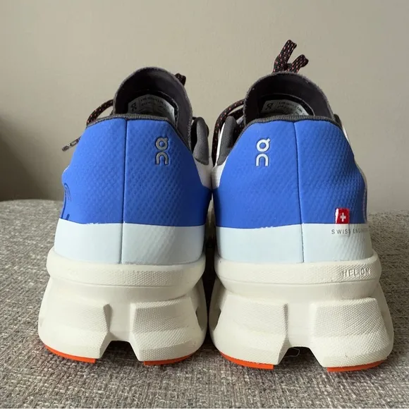 ON Running Cloudmonster 1 shoes white blue 10.5