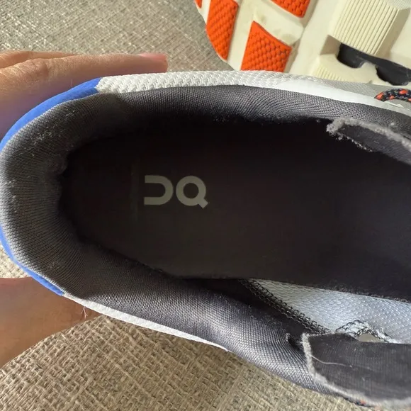 ON Running Cloudmonster 1 shoes white blue 10.5