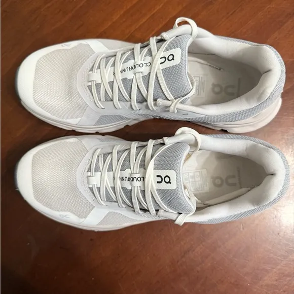 On Running Cloudrunner Womens White Running Shoes