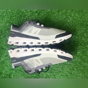 On Running Men's Gray and Black Shoes Size 8