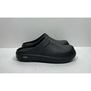 Oofos Black OOcloog Recovery Clog Comfort Shoes Slip-On Clogs Men’s Size 9