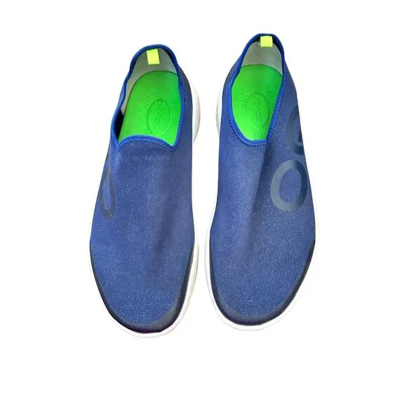 OOFOS Men's Blue OOmg eeZee Low Low Top Recovery Comfort Shoes Size 12