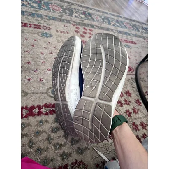 OOFOS Men's Blue OOmg eeZee Low Low Top Recovery Comfort Shoes Size 12