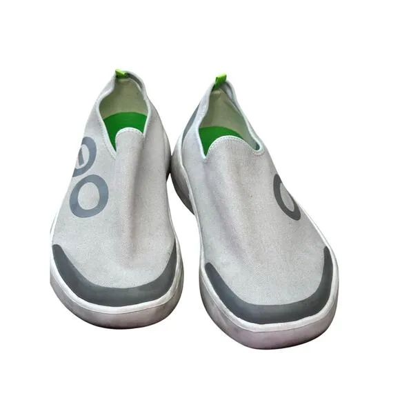 OOFOS Men's Gray OOmg eeZee Low Low Top Recovery Comfort Shoes Size 12.5