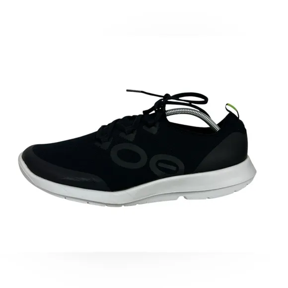OOfos Men’s OOmg Sport LS Low Top Lace Up Recovery Comfort Shoes Sneakers 12.5