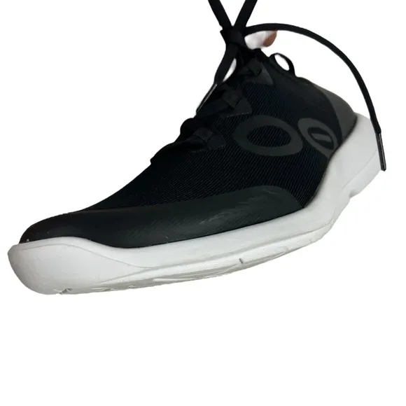 OOfos Men’s OOmg Sport LS Low Top Lace Up Recovery Comfort Shoes Sneakers 12.5