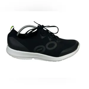 OOfos Men’s OOmg Sport LS Low Top Lace Up Recovery Comfort Shoes Sneakers 12.5