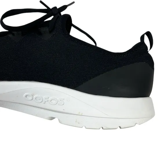 OOfos Men’s OOmg Sport LS Low Top Lace Up Recovery Comfort Shoes Sneakers 12.5