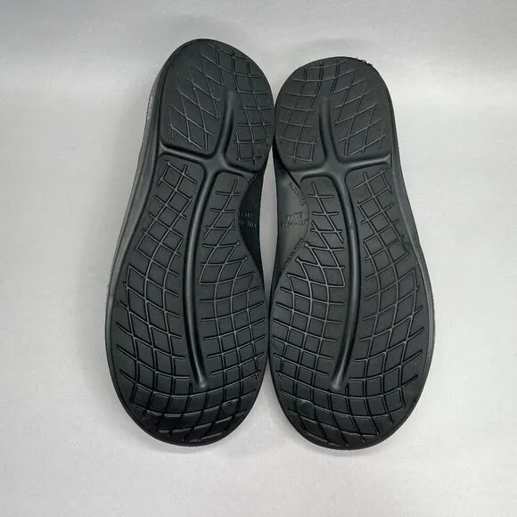 Oofos Men's Size 11 Black Oocloog Clogs