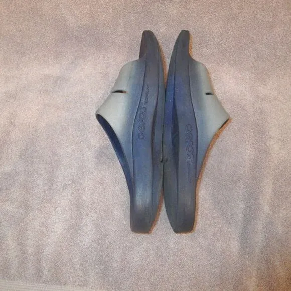 OOFOS OOahh Men's Sport Recovery Sandals Size 10 Slide Comfort FOAM Arch Slip On