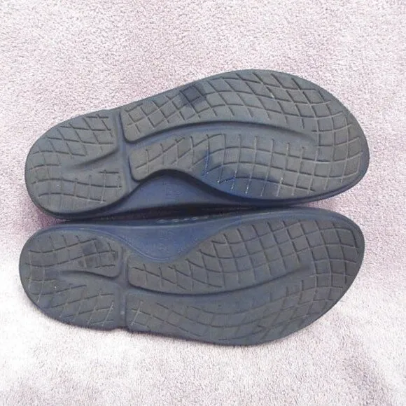 OOFOS OOahh Men's Sport Recovery Sandals Size 10 Slide Comfort FOAM Arch Slip On