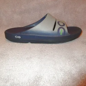 OOFOS OOahh Men's Sport Recovery Sandals Size 10 Slide Comfort FOAM Arch Slip On