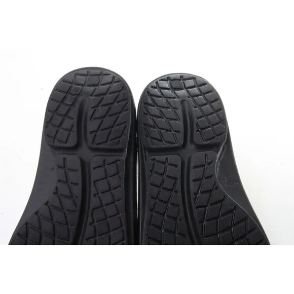 Oofos OOAHH Sandals Unisex Recovery Slide Shoes Black Unisex Women's Sz 9
