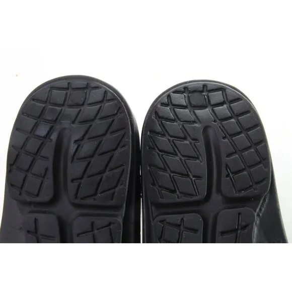 Oofos OOAHH Sandals Unisex Recovery Slide Shoes Black Unisex Women's Sz 9